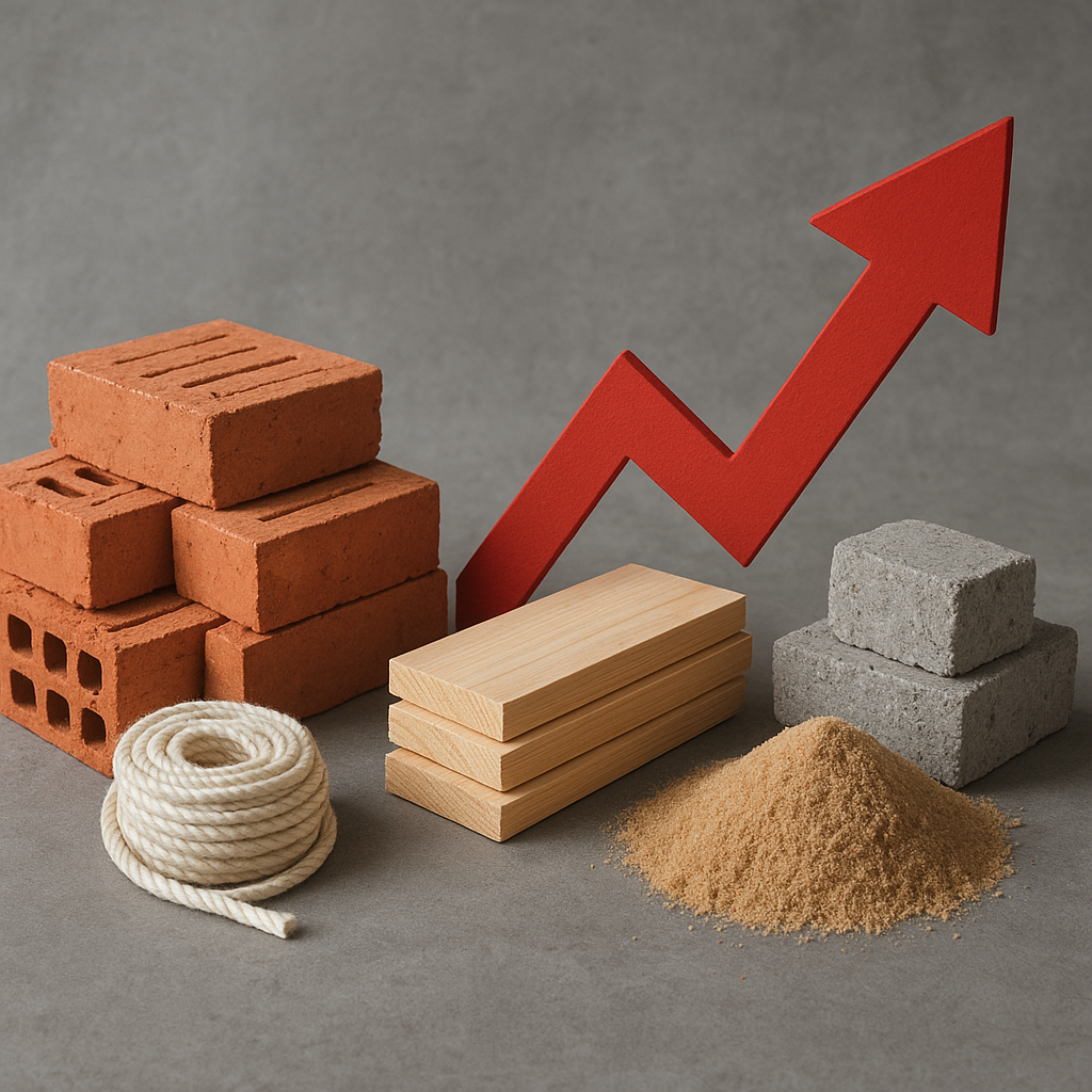 Ceny materiałów budowlanych – które podrożały najbardziej?