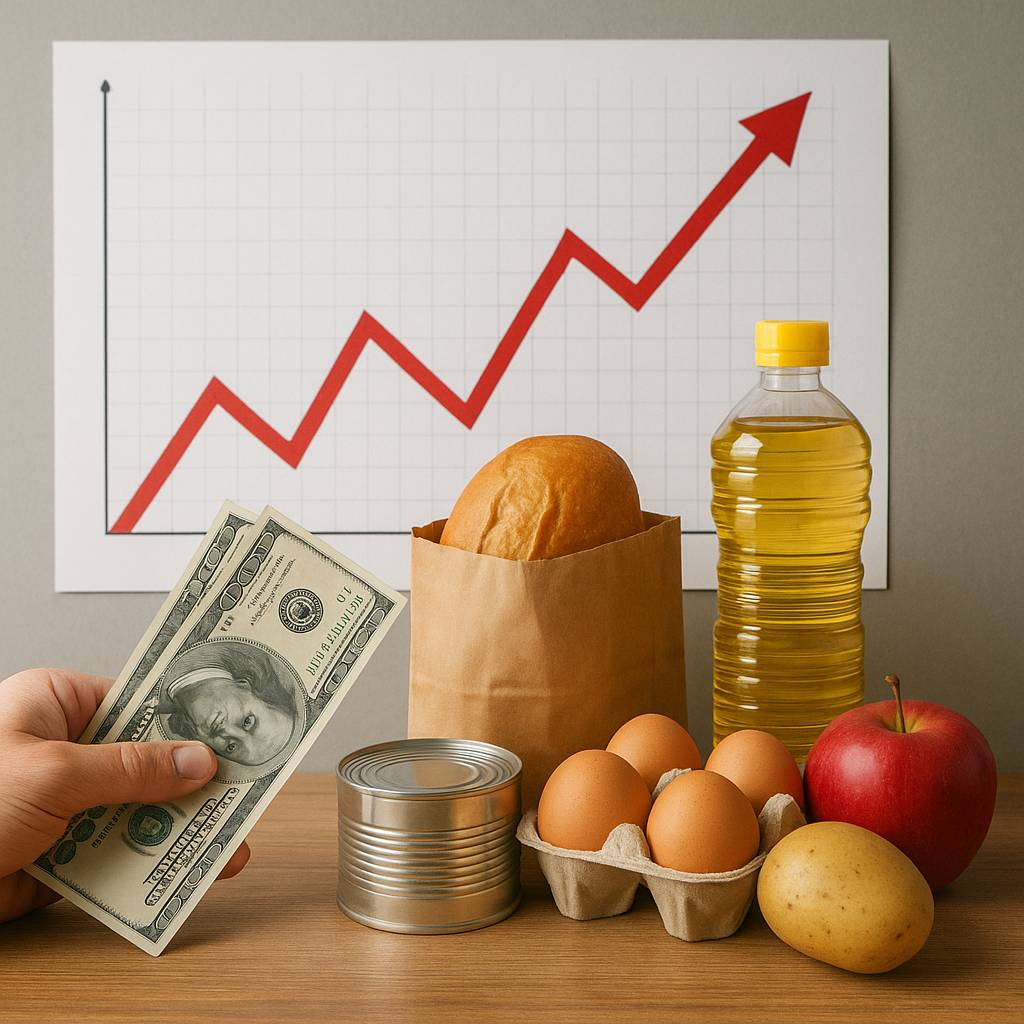 Jak inflacja wpływa na ceny towarów codziennego użytku