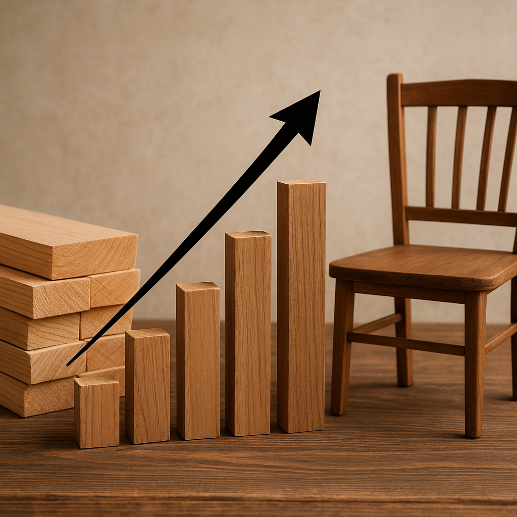 Jak kształtują się ceny drewna i mebli w branży stolarskiej