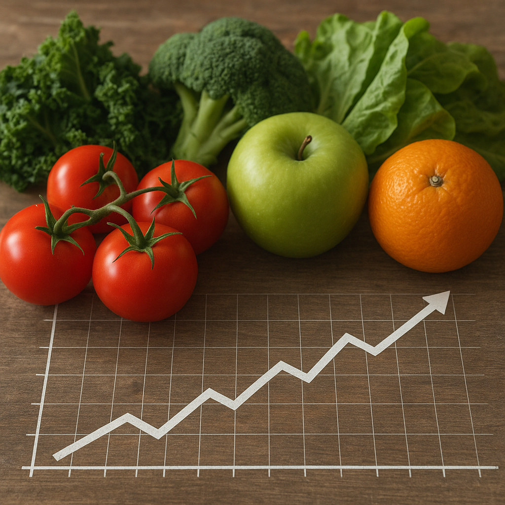 Jak zmieniają się ceny żywności organicznej i ekologicznej