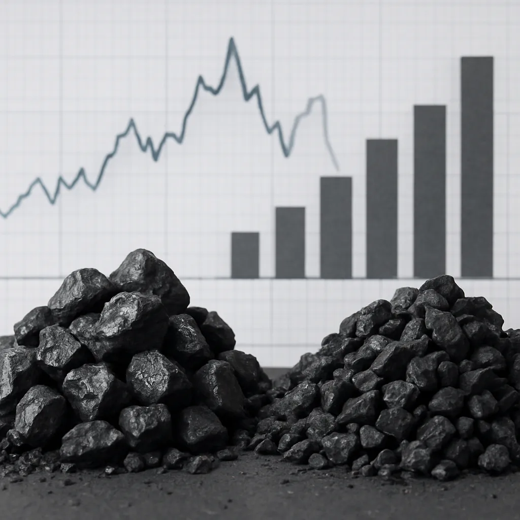 Jakie są globalne ceny węgla koksującego i energetycznego