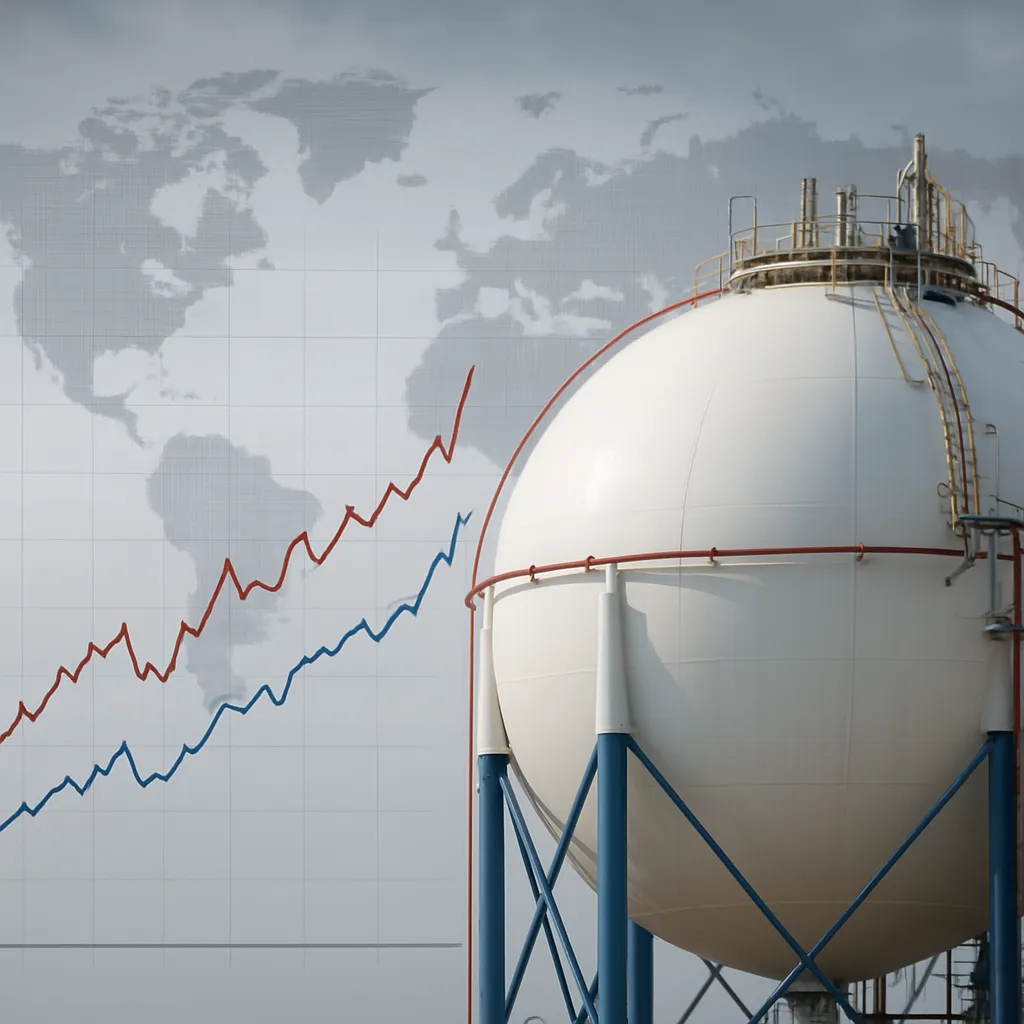 Jakie są globalne ceny gazu LNG i co je kształtuje