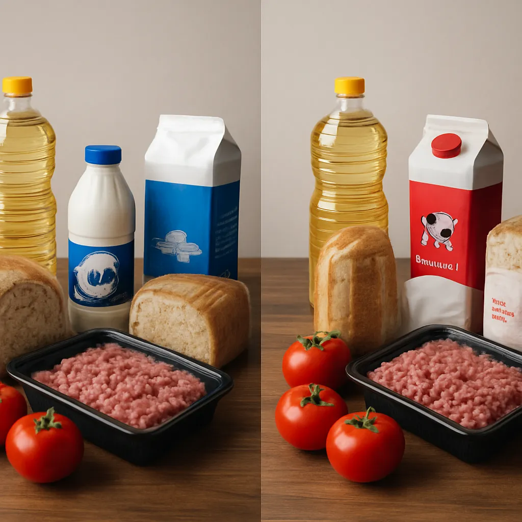 Ceny produktów spożywczych w dyskontach – porównanie Lidl vs Biedronka