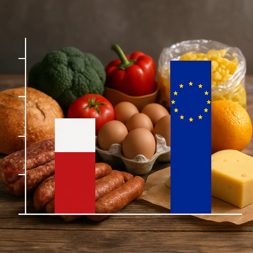 Ceny żywności w Polsce na tle Unii Europejskiej