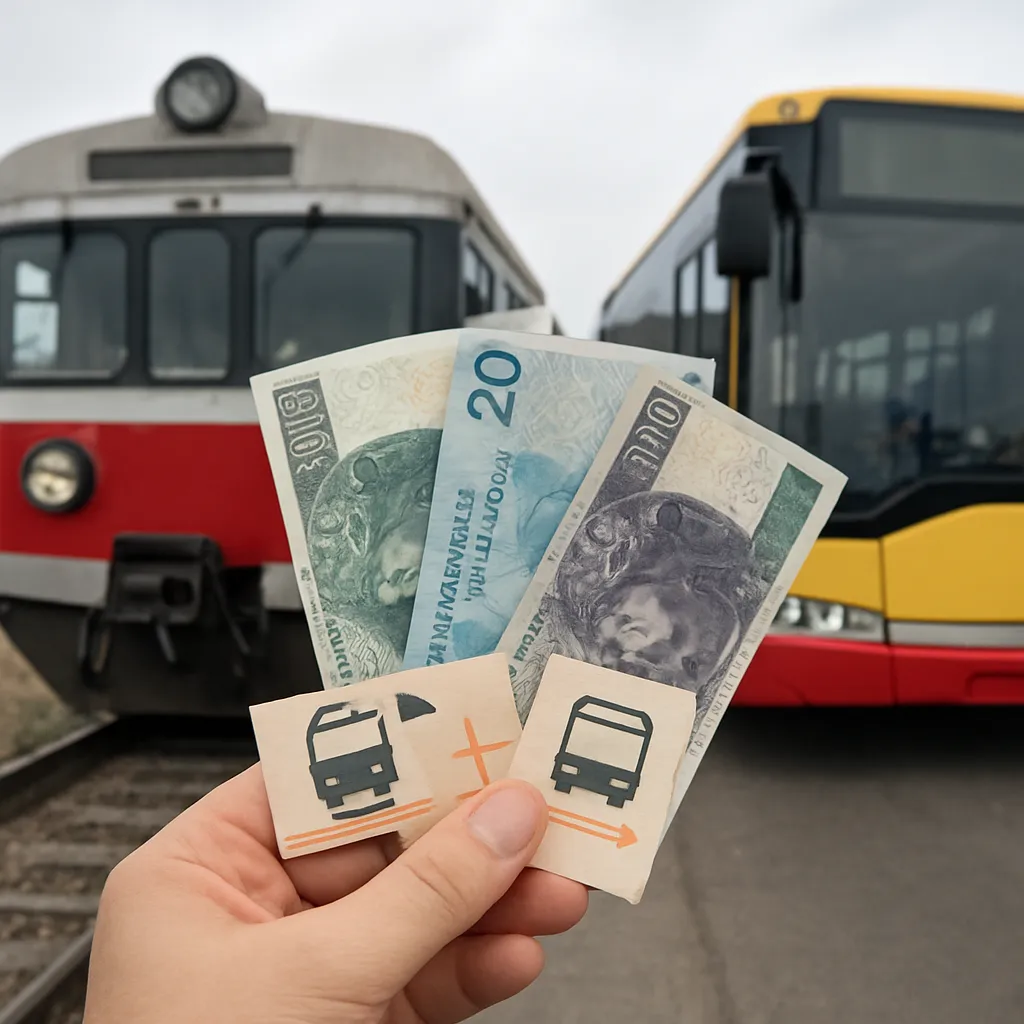 Jak kształtują się ceny biletów kolejowych i autobusowych w Polsce